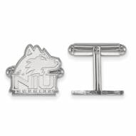 Northern Illinois Huskies Sterling Silver Cuff Links
