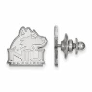 Northern Illinois Huskies Sterling Silver Lapel Pin