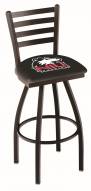 Northern Illinois Huskies Swivel Bar Stool with Ladder Style Back