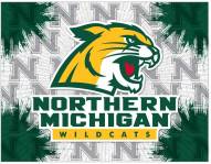 Northern Michigan Wildcats Logo Canvas Print