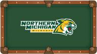 Northern Michigan Wildcats Pool Table Cloth