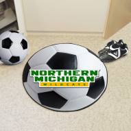 Northern Michigan Wildcats Soccer Ball Mat