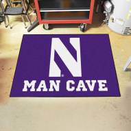 Northwestern Wildcats Man Cave All-Star Rug
