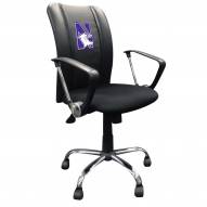 Northwestern Wildcats XZipit Curve Desk Chair