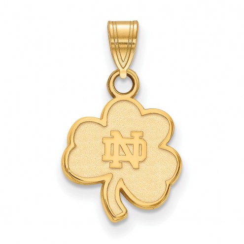 Notre Dame Fighting Irish 10k Yellow Gold Small Pendant