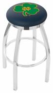 Notre Dame Fighting Irish NCAA Swivel Bar Stool with Accent Ring