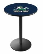 Notre Dame Fighting Irish Black Wrinkle Bar Table with Round Base