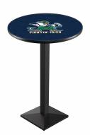 Notre Dame Fighting Irish Black Wrinkle Pub Table with Square Base