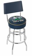 Notre Dame Fighting Irish NCAA Double Ring Swivel Barstool with Back