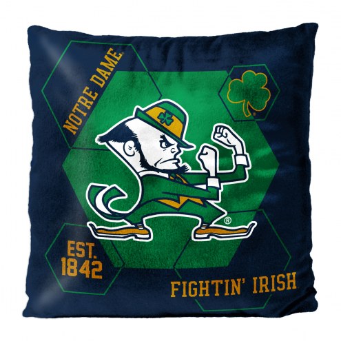 Notre Dame Fighting Irish Connector Double Sided Velvet Pillow