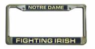 Notre Dame Fighting Irish Laser Cut License Plate Frame