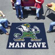 Notre Dame Fighting Irish Leprechaun Man Cave Tailgate Mat
