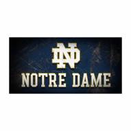 Notre Dame Glass Wall Art Logo
