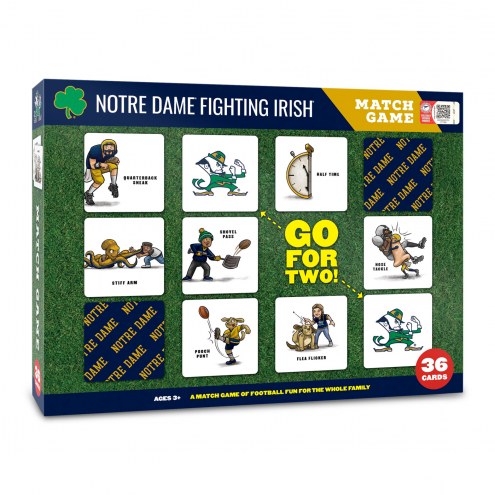 Notre Dame Fighting Irish Memory Match Game
