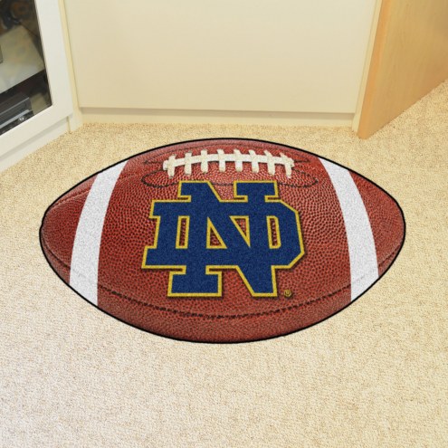Notre Dame Fighting Irish &quot;ND&quot; Football Floor Mat