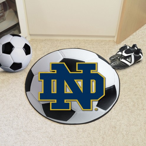 Notre Dame Fighting Irish &quot;ND&quot; Soccer Ball Mat