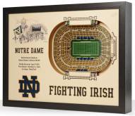 Notre Dame Fighting Irish 25-Layer StadiumViews 3D Wall Art
