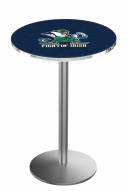 Notre Dame Fighting Irish Stainless Steel Bar Table with Round Base