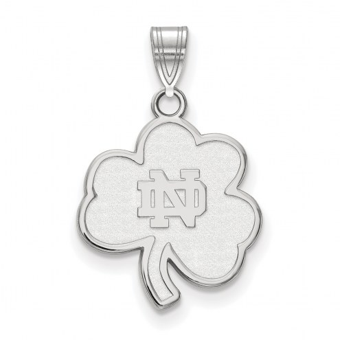 Notre Dame Fighting Irish Sterling Silver Medium Pendant