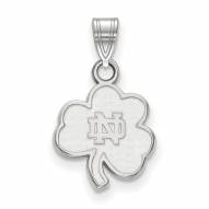 Notre Dame Fighting Irish Sterling Silver Small Pendant