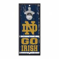 Notre Dame Fighting Irish Wood Bottle Opener