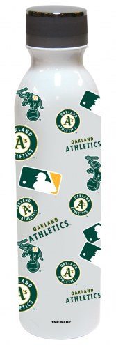 Oakland Athletics 24 oz. Stainless Steel All Over Print Water Bottle