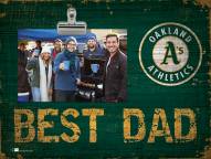 Oakland Athletics Best Dad Clip Frame