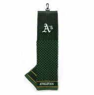Oakland Athletics Embroidered Golf Towel
