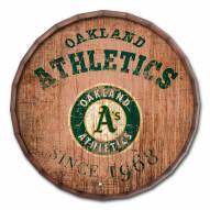 Oakland Athletics Established Date 16" Barrel Top