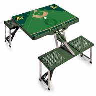 Oakland Athletics Folding Picnic Table