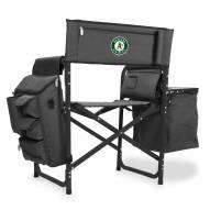 Oakland Athletics Gray/Black Fusion Folding Chair