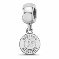 Oakland Athletics Sterling Silver Extra Small Bead Charm