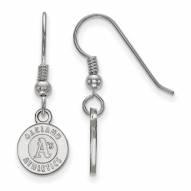 Oakland Athletics Sterling Silver Extra Small Dangle Earrings