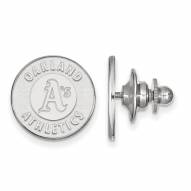 Oakland Athletics Sterling Silver Lapel Pin