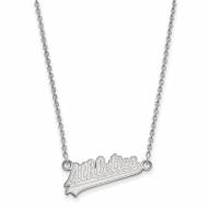 Oakland Athletics Sterling Silver Small Pendant Necklace