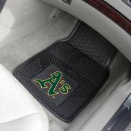 Oakland Athletics Vinyl 2-Piece Car Floor Mats