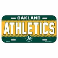 Oakland Athletics License Plate