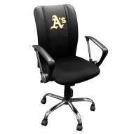 Oakland Athletics XZipit Curve Desk Chair with Secondary Logo