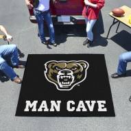 Oakland Golden Grizzlies Man Cave Tailgate Mat