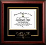 Oakland Golden Grizzlies Spirit Diploma Frame