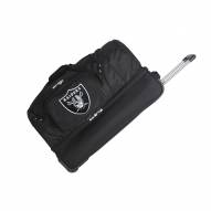 Las Vegas Raiders 27" Drop Bottom Wheeled Duffle Bag