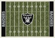 Las Vegas Raiders 6' x 8' NFL Home Field Area Rug