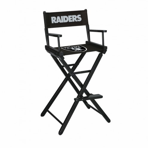 Las Vegas Raiders Bar Height Director's Chair