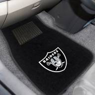 NFL Las Vegas Raiders Football Chrome License Plate Frame Fan Mats 15035 -  California Car Cover Co.