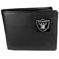 Las Vegas Raiders Leather Bi-fold Wallet in Gift Box
