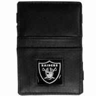 Las Vegas Raiders Leather Jacob's Ladder Wallet