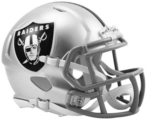 Las Vegas Raiders Riddell Speed Mini Collectible Football Helmet