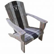 Las Vegas Raiders Wooden Adirondack Chair