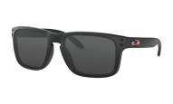 Oakley Holbrook Sunglasses - Matte Black Flag Icon / Grey