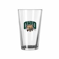 Ohio Bobcats 16 oz. Logo Pint Glass